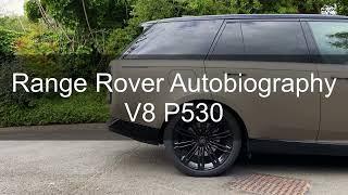 Range Rover Autobiography P530 V8 exhaust sound | Cold start | L460