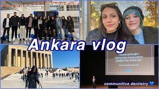 Ankara vlogu | community dentistry lansmanı , Anıtkabir