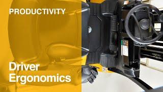 Driver Ergonomics on the Yale Veracity VX series of forklift trucks