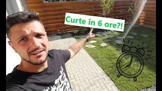 Am fost la București și am făcut o curte în 6 ore! (Vlog #16)