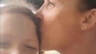 Mother daughter love  #love #kiss #motherdoughter #cringe #horses #mom #secret