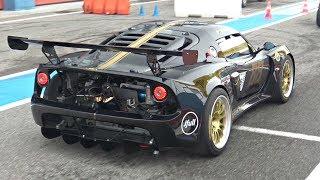 500HP Harrop Lotus Exige S V6 9000+rpm w/ Ajko Titanium Exhaust OnBoard @ Track! - EARGASMIC Sounds!