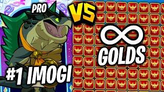 Pro #1 Imugi vs Infinite Golds, HOW MANY CAN HE BEAT?