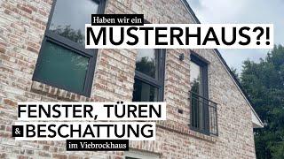 Bemusterungs-Tipps: Haben wir ein Musterhaus? Fenster, Türen, Beschattung. Plissees, Vorhänge & co.