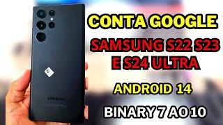 Conta google Aparelhos Samsung S24 e S23 Android 14 binary 7