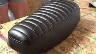 How to Make a Pleated Seat Cover for a Motorcycle
