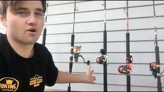 Skwidys Kayak Rod and Reels