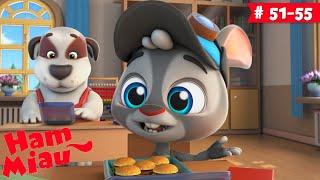 Ham Miau  ep. 51-55  Desene animate pentru copii - HeyKids