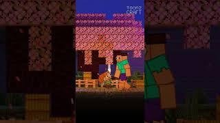 From Tiny To GIANT (Minecraft Animation) #shorts #cartoon