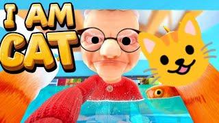 I AM CAT FOR HELL SECRET JUMSCARE FUNNY MOMENT GRANNY ( ANDROID IOS ) NO VR NEEDED