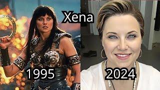 XENA: WARRIOR PRINCESS 1995~2001 cast then and now 2024 @Beforeafter2.0  #xenawarriorprincess