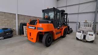 For Sale, DOOSAN D110s 11000kg capacity forklift truck. Very tidy condition