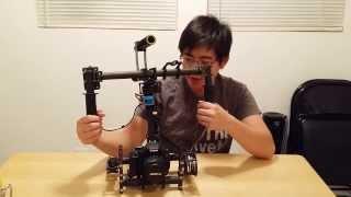 DSLR 3 Axis Handheld Brushless Gimbal.
