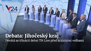 Předvolební debata: Jihočeský kraj | Krajské volby 2024