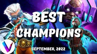 Best Champions Ranked & Tier List - September 2022 - Vega's Tier List - Quicksilver, Galan, Ant-Man