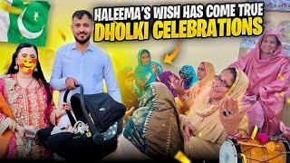 I made Haleema’s wish come true| Dholkhi celebrations with the family🪘