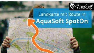  Landkarte mit Videohintergrund | Kartenanimation in AquaSoft SpotOn | kostenloser Videoschnitt