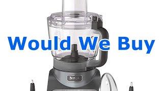 Review Ninja BN601 Professional Plus Food Processor, 1000 Peak Watts, 4 Functions for Chopping