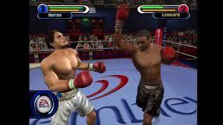 Knockout Kings 2002  - "Sugar" Ray Leonard vs Roberto Duran (2024 Gameplay)