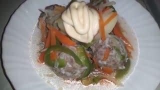 How to make a Russain / Chechen Beaf soup ball
