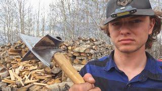 The Cross Bladed Double Axe - Complete Build, Testing and Review