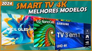 Qual SMART TV 4K Comprar? Modelos mais Vendidos em 2024! TV 4K 50'