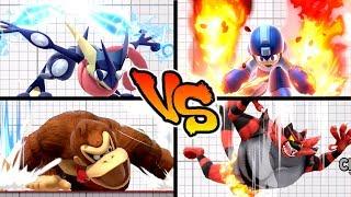 Super Smash Bros. Ultimate - Who has the Strongest Down Smash?
