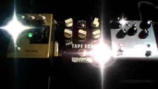 Strymon - El Capistan VS Wampler - Faux Tape Echo VS Skreddy - Echo (Tape Delay Shootout)