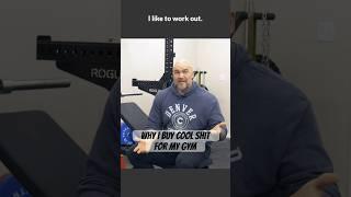 Why I cant stop buying cool shit for my home gym. #gym #bodybuilding #motivation #homegym #lifting