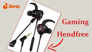 Gaming Handfree  - Unboxing & Review | from buy Daraz.pk