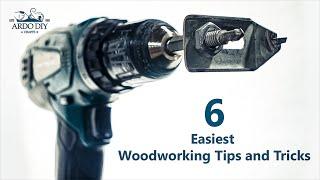 6 easiest woodworking tips and tricks