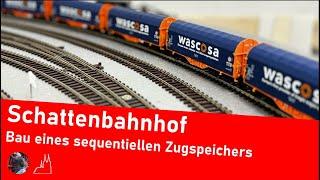 Schattenbahnhof - Bau eines sequentiellen Zugspeichers in H0