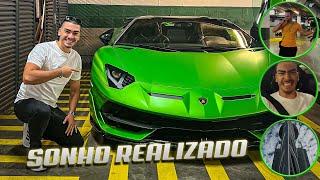 ANDEI PELA PRIMEIRA VEZ DE LAMBORGHINI 