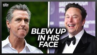 Gavin Newsom Humiliated as Elon Musk Reveals Why He Is Moving These 2 Companies Out of California