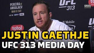 Justin Gaethje Proud He Chose ‘Fight Over Flight’ After Viral UFC 300 KO | UFC 313 | MMA Fighting