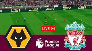 [LIVE] Wolves vs Liverpool Premier League 24/25 Full Match - Video Game Simulation