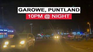 Nightlife in Streets of Garowe, Puntland