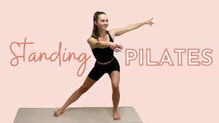 STANDING PILATES WORKOUT | 10 Minute Total Body TONE UP