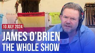 "Stay away from my washing" | James O'Brien - The Whole Show