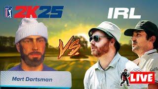 Mark Smalls (PGA 2k25) Vs Jake Adams and Griff Pippin (IRL)