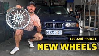 My BMW E36 gets New Wheels! | BMW E36 328i Project