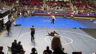 Thomas Schock, Woodmont vs. Jordan McKinney, AL Brown (NC)