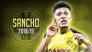 Jadon Sancho 2018/19 ● English Future - Crazy Skills & Goals | HD