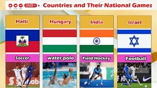 Countries And Their National Games | National Sports Of All Countries | National Games