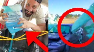 ELEPHANT TOOTHPASTE CAR EXPERIMENT *GONE WRONG* | The Adley Show