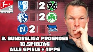 2. Bundesliga Prognose | 10. Spieltag Tipps & Vorschau ️ 2024/25