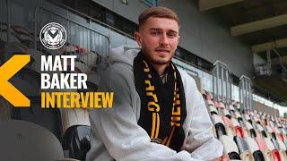 INTERVIEW | Matt Baker speaks after joining Newport County on a permanent deal