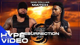 Myles Hawkins vs Drolix in a Dog Collar Match at Resurrection 2021