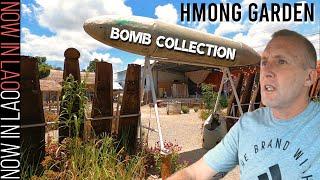 Hmong Garden Bomb Collection Phonsavan Laos | Now in Lao
