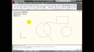 AutoCAD Tutorials - Using the MOVE Command